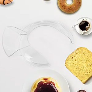 Transparent Splash Bowl Cover